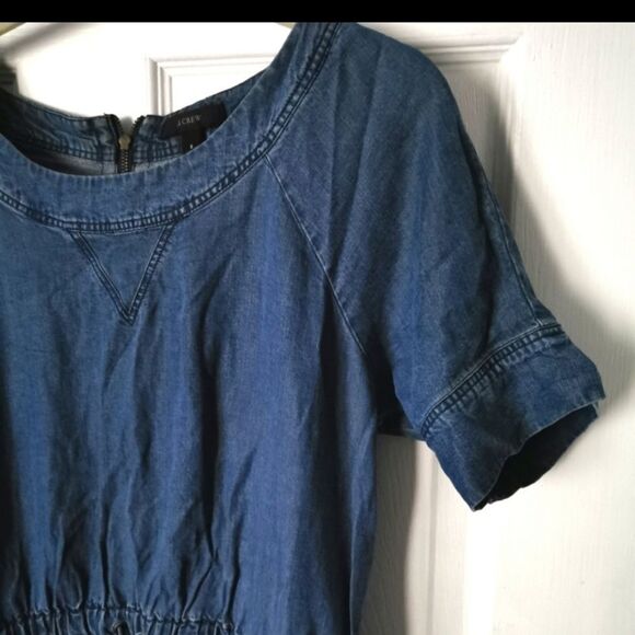 J. Crew denim tunic / dress size S - Picture 2 of 6